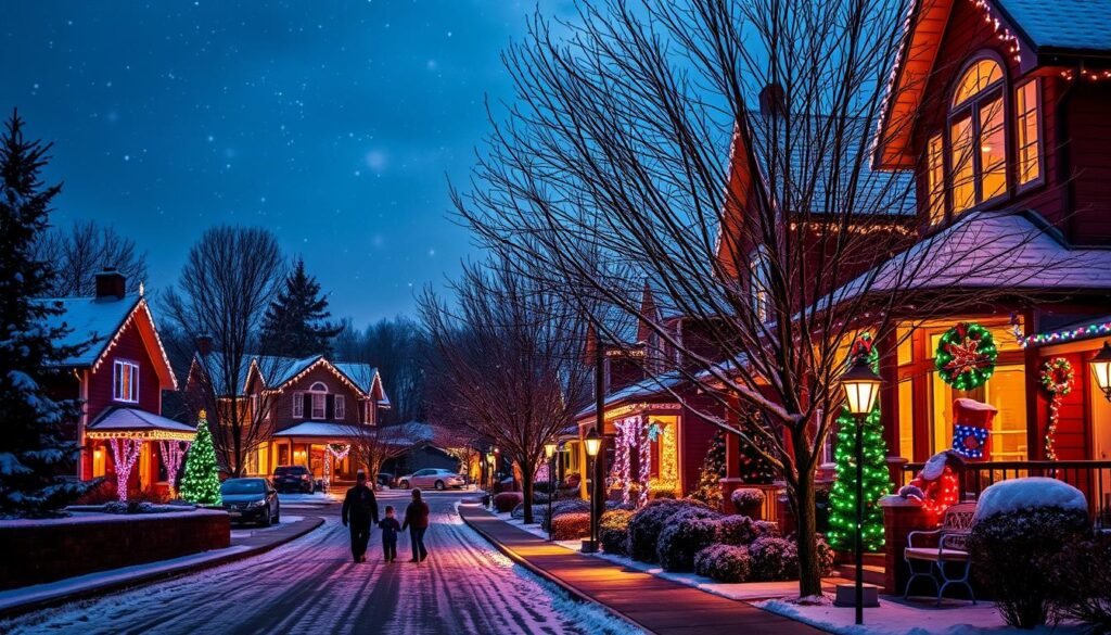 Boise neighborhood christmas lights