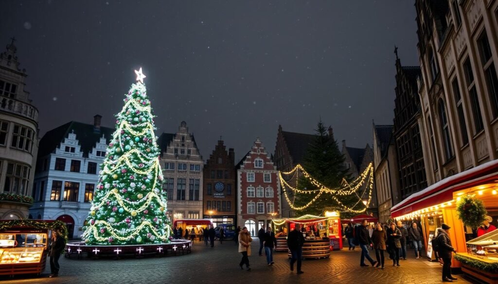 Bruges Christmas Tree and Light Experience Trail