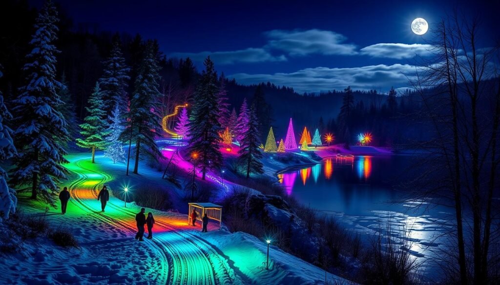 Canyon Lights at Eagle Island State Park