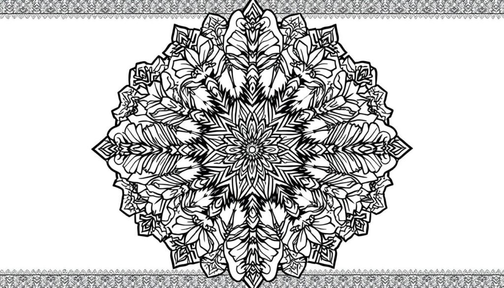 adult christmas coloring pages