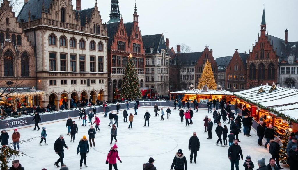bruges ice skating rink