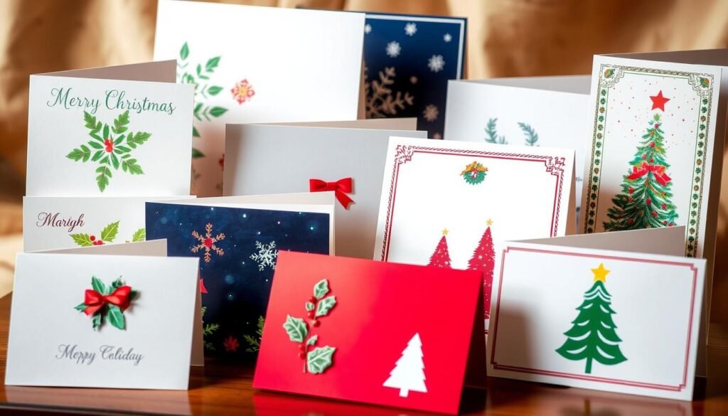 christmas card sizes