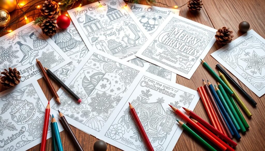 christmas coloring pages