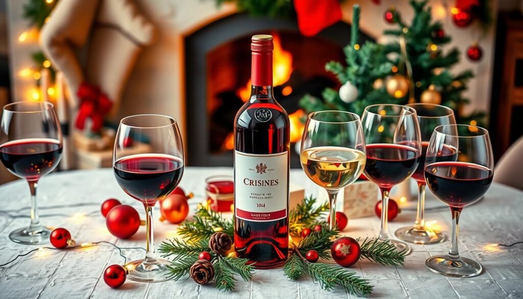 christmas wine