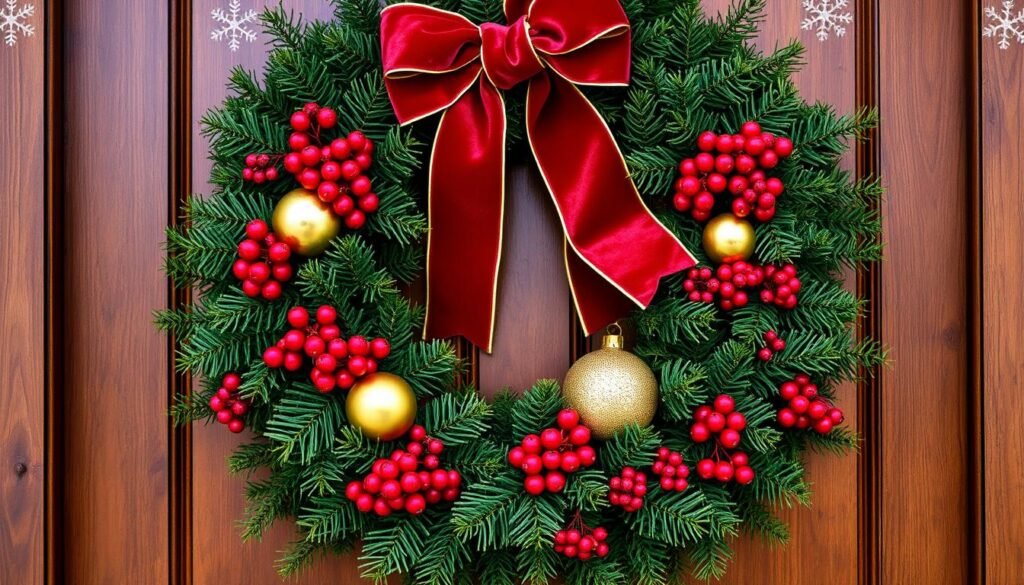 classic Christmas wreath