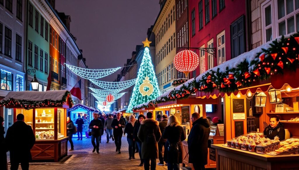 copenhagen festive streets