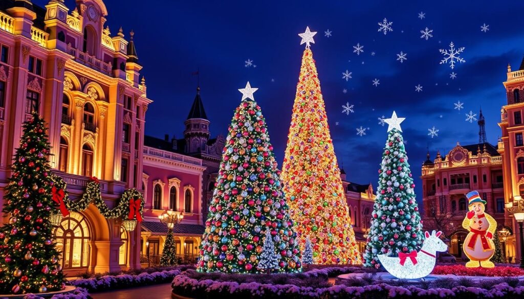 disney world resort holiday decorations