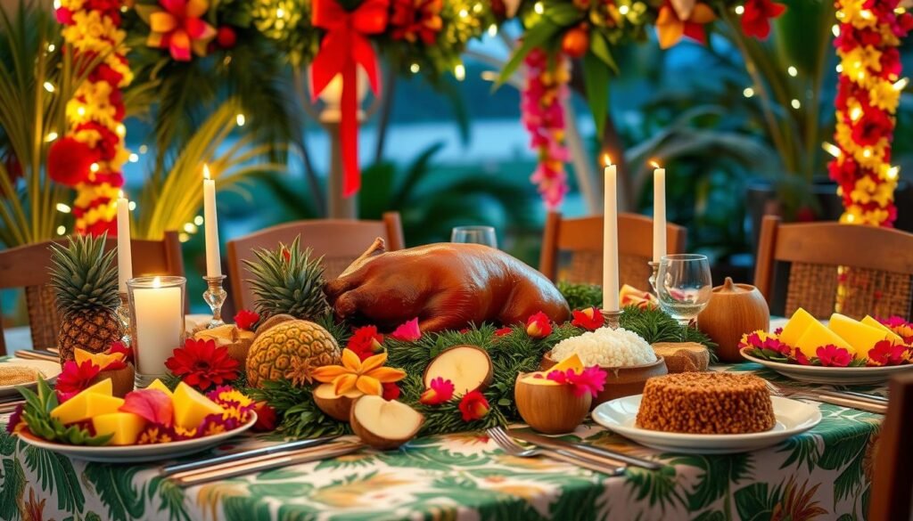 hawaii christmas dinner