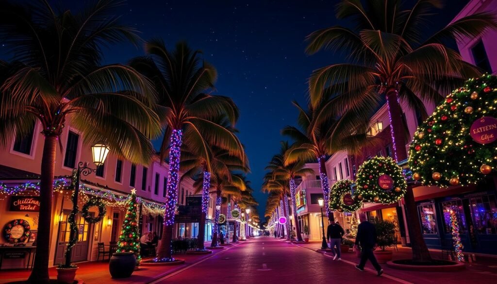 key west holiday lights tours