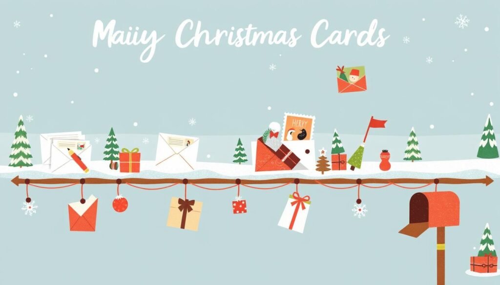 mailing christmas cards timeline