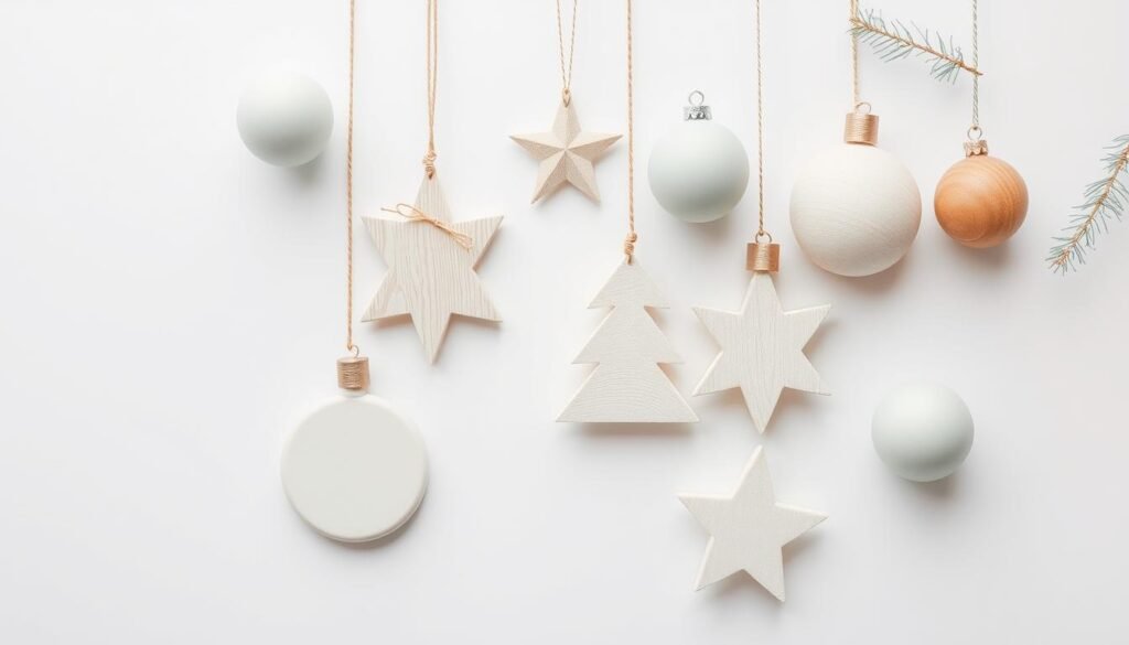 minimalist christmas tree ornaments