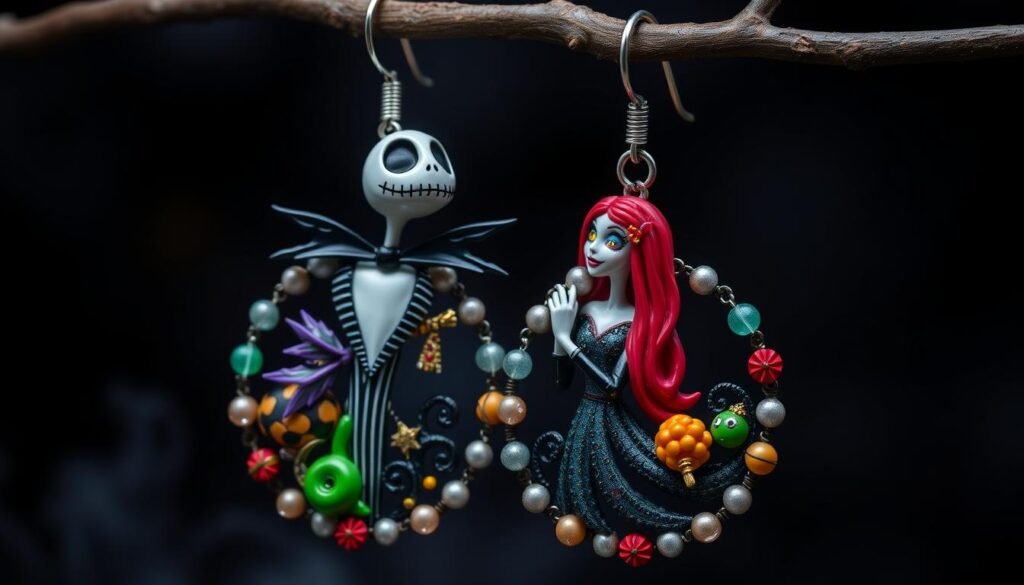 nightmare before christmas earrings