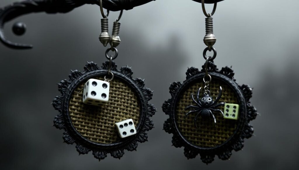 oogie boogie earrings