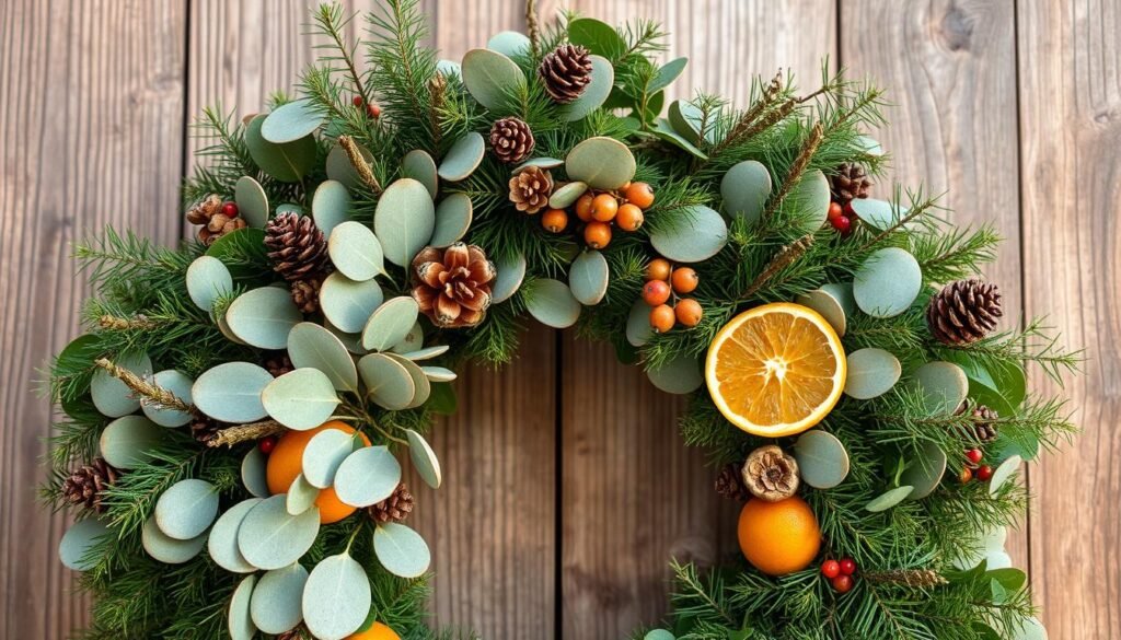 organic wreath