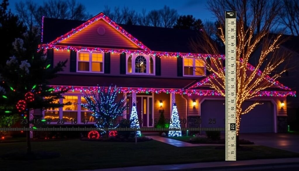 permanent christmas lights cost per linear foot