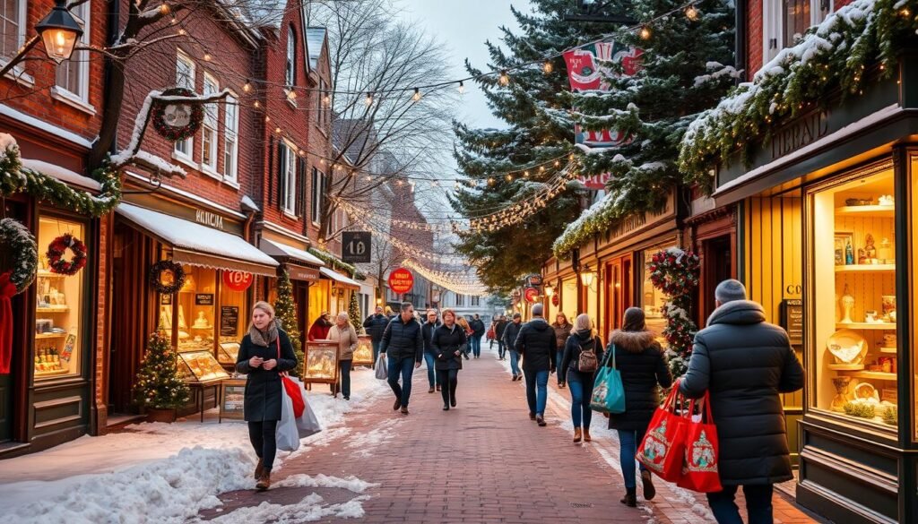 quebec christmas shopping